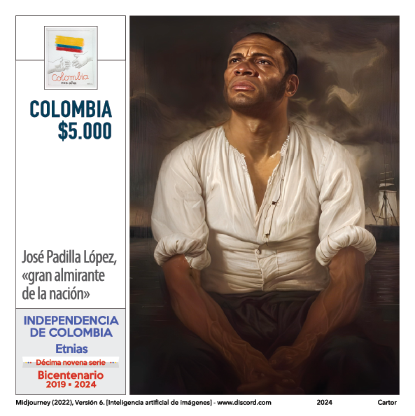 Imagen estampilla de José Padilla López