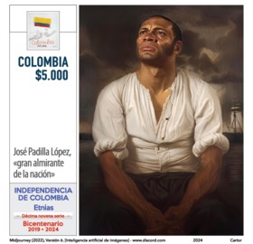 Imagen estampilla de José Padilla López