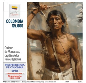 Imagen estampilla de Cacique de Mamatoco