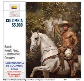 Imagen estampilla de Ramón Nonato Pérez