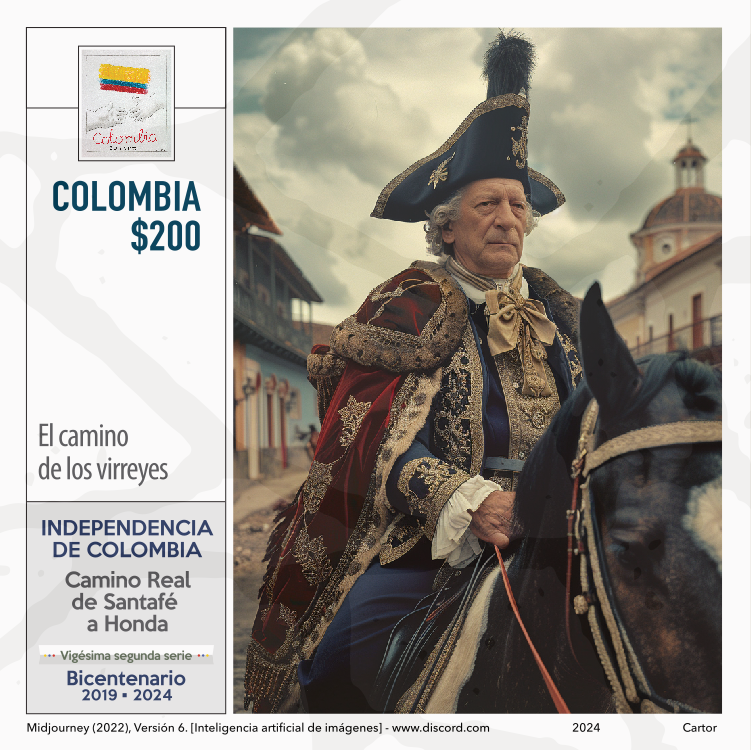 Imagen estampilla de El camino de los virreyes