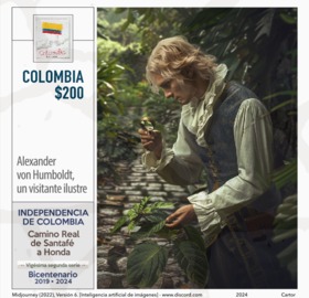 Imagen estampilla de Alexander Von Humboldt