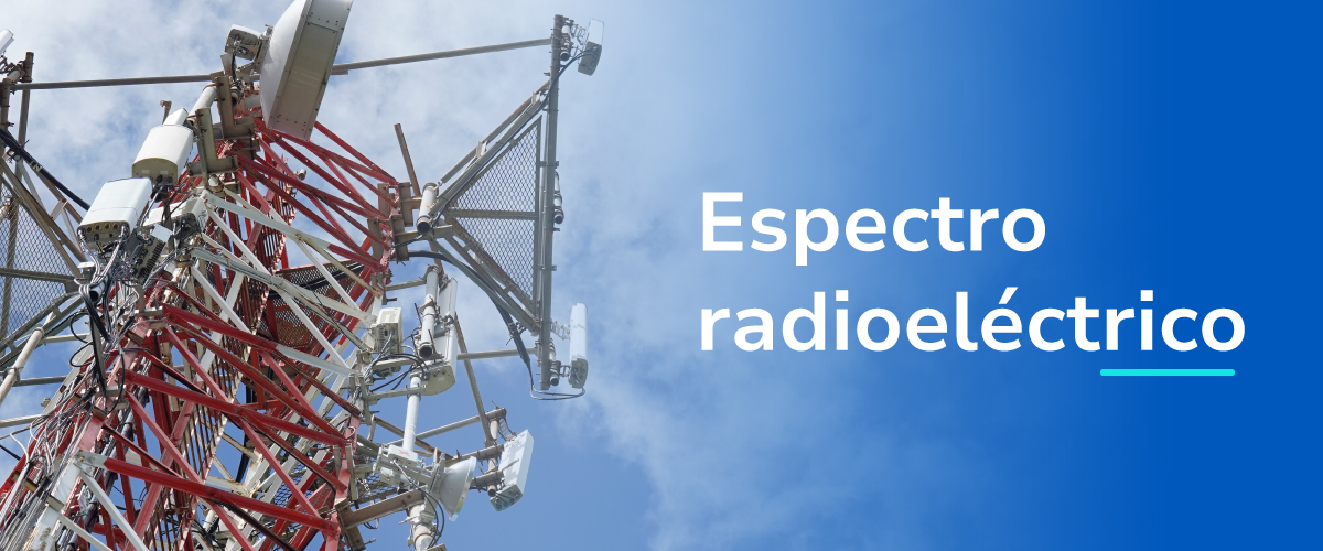 Imagen diseñada para 'Espectro Radioeléctrico' Imagen diseñada para 'Espectro Radioeléctrico'