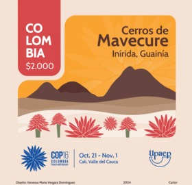 Imagen estampilla de UPAEP – COP16 - 01
