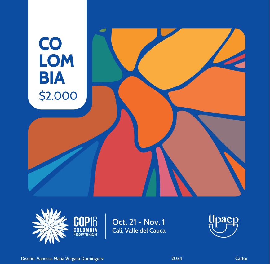 Imagen estampilla de UPAEP – COP16 - 03