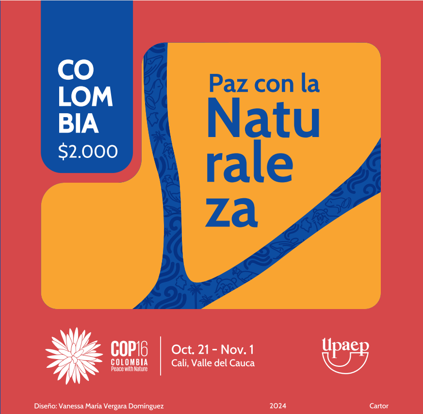 Imagen estampilla de UPAEP – COP16 - 04