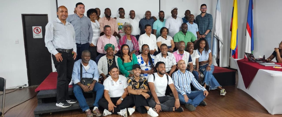Foto del comunidad racial afrocolombiana, negra, raizal y palenquera