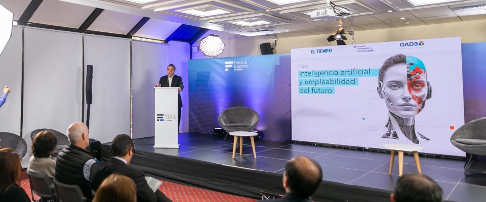 Foro del ministro TIC en el foro Internacional sobre Inteligencia Artificial y Empleabilidad del Futuro Foro del ministro TIC en el foro Internacional sobre Inteligencia Artificial y Empleabilidad del Futuro