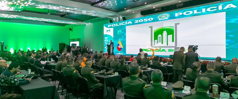 Foto del Congreso Internación de Innovación y Ciberseguridad 2024 en la Escuela de Cadetes de Policía General Francisco de Paula Santander