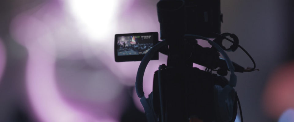 Foto de una cámara cinematográfica Foto de una cámara cinematográfica