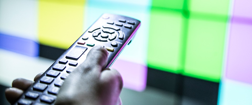 Foto de control remoto de TV