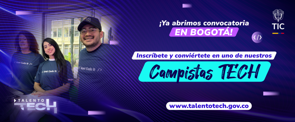 Imagen diseñada con texto invitando a inscribirse y una foto de tres jovenes Imagen diseñada con texto invitando a inscribirse y una foto de tres jovenes
