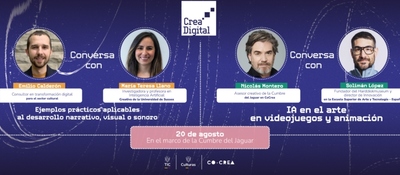 Imagen diseñada para 'Webinar Crea Digital'