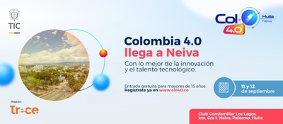 Imagen disseñada para Colombia 4.0 llega a Neiva