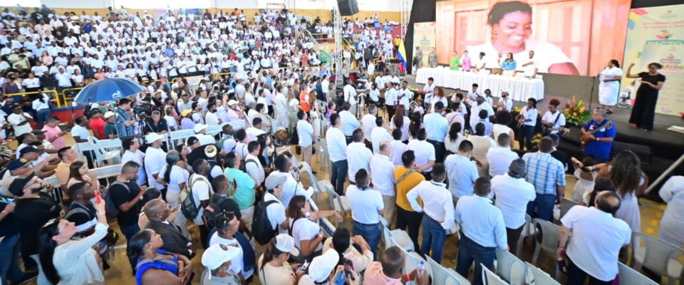Foto de publico asistente al evento