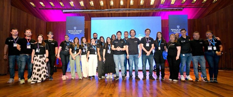 Foto de presentadores de Colombia 4.0 en Valle del Cauca