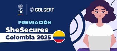 Imagen diseñada referente a la premiación SheSecures