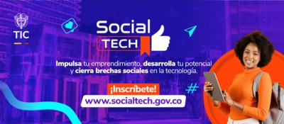 Imagen diseñada con el logo de Social TECH