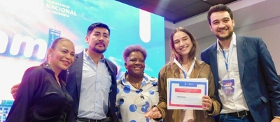 Foto de directivos del Ministerio TIC