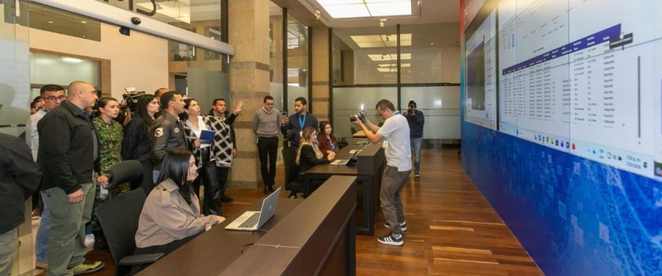 Foto de la presnetación de la herramienta DETECTIC