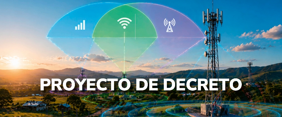 Antenas en paisaje montañoso emiten señales digitales; iniciativa estatal busca ampliar cobertura en áreas rurales apartadas.