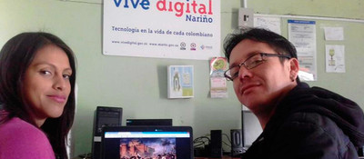 Andrés Castillo, talentoso artista de la vereda Santa Cecilia del municipio de San Lorenzo, Nariño