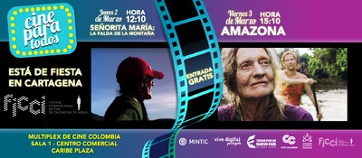 #CineParaTodos participa en el Festival Internacional de Cine de Cartagena