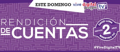 MinTIC Rinde Cuentas #ViveDigitalTV