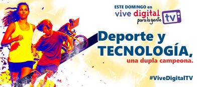 Deporte y tecnología, una dupla campeona, en 'Vive Digital TV'