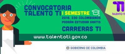 Más de 300 colombianos podrán estudiar carreras TI gratis