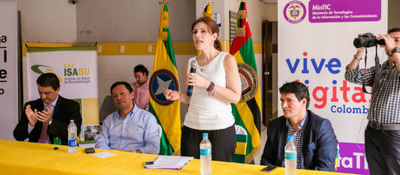 Viceministra TIC - María Carolina Hoyos en Bucaramanga