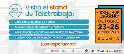 Aprenda sobre teletrabajo en Colombia 4.0