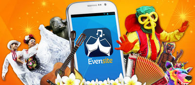 Evensite - Aplicación de las fiestas colombianas