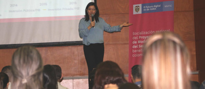 Ministra TIC en Socialización del Proyecto de Ley en Villavicencio