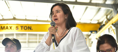 Ministra TIC en Saravena, Arauca