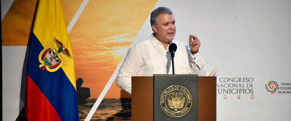 “Donde hay conectividad habrá oportunidades y llegarán también los servicios a los campesinos”: presidente Iván Duque “Donde hay conectividad habrá oportunidades y llegarán también los servicios a los campesinos”: presidente Iván Duque