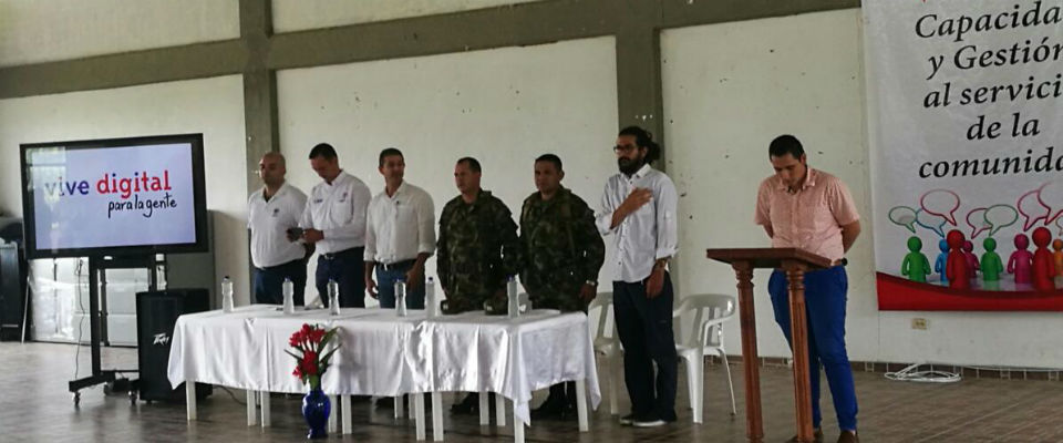 MinTIC inauguró un Punto Vive Digital en La Uribe, Meta