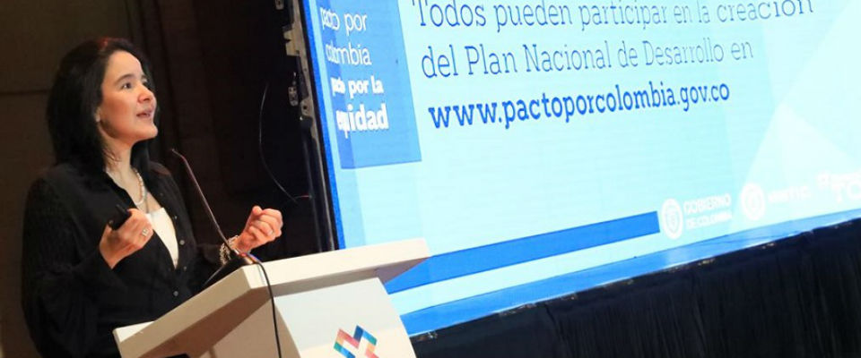 “El objetivo de la innovación pública es generar impacto en la vida de los colombianos”: Ministra TIC “El objetivo de la innovación pública es generar impacto en la vida de los colombianos”: Ministra TIC