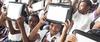 Niños en entrega de Tabletas para Educar en Córdoba Niños en entrega de Tabletas para Educar en Córdoba